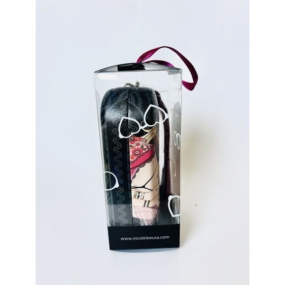 Nicole Lee Designer Glasses Case Elsa's Dream Hard Sided‎ With Strap NEW In Box - Picture 2 of 5